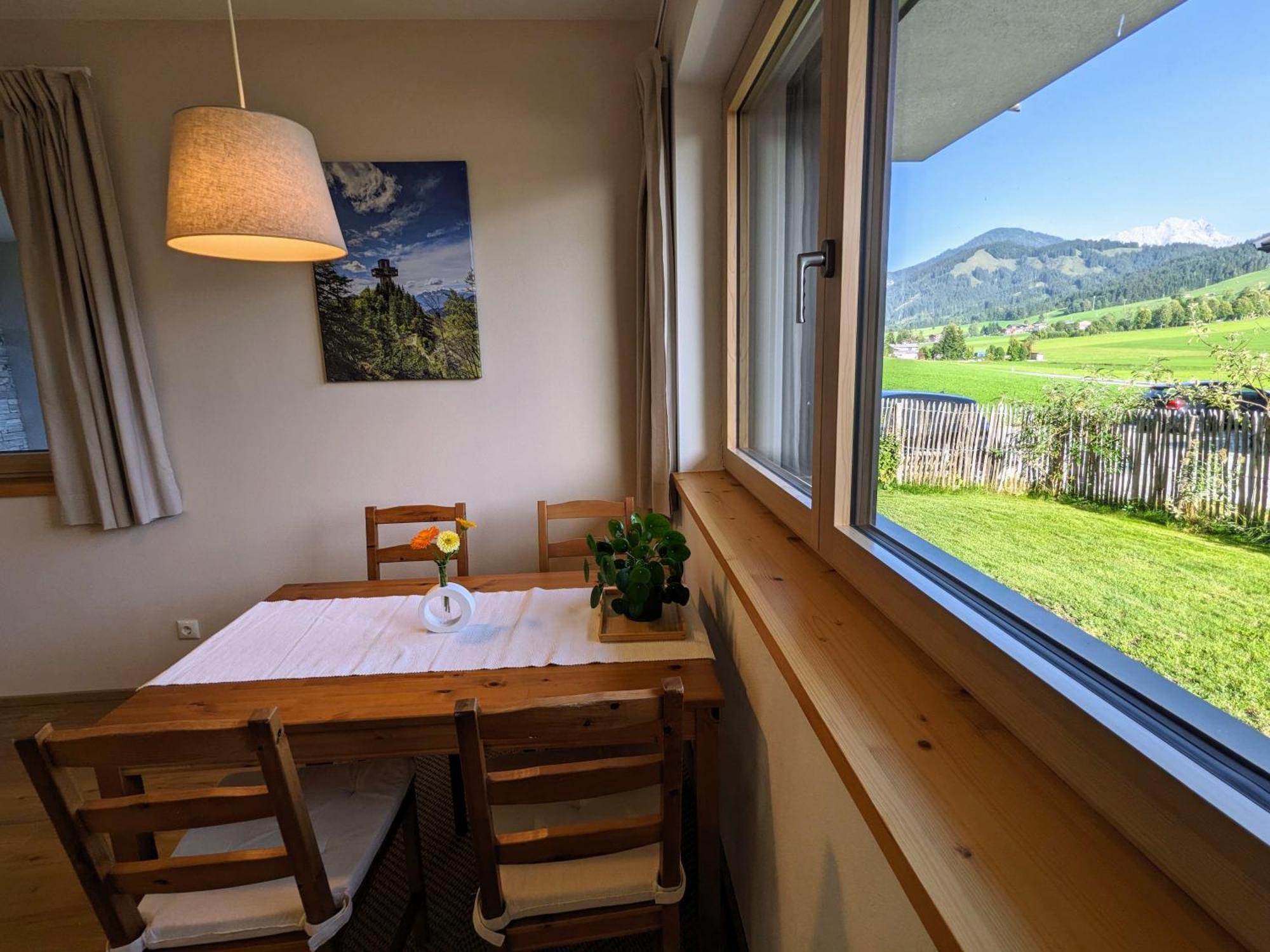 Ferienwohnung Bergzauber St. Jakob in Haus Exterior foto